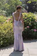 Purple Caroline Dress