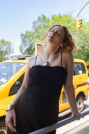 Black Lace Maxi Dress