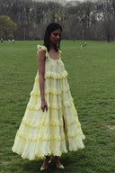Scallop Frill Iva Biigdress