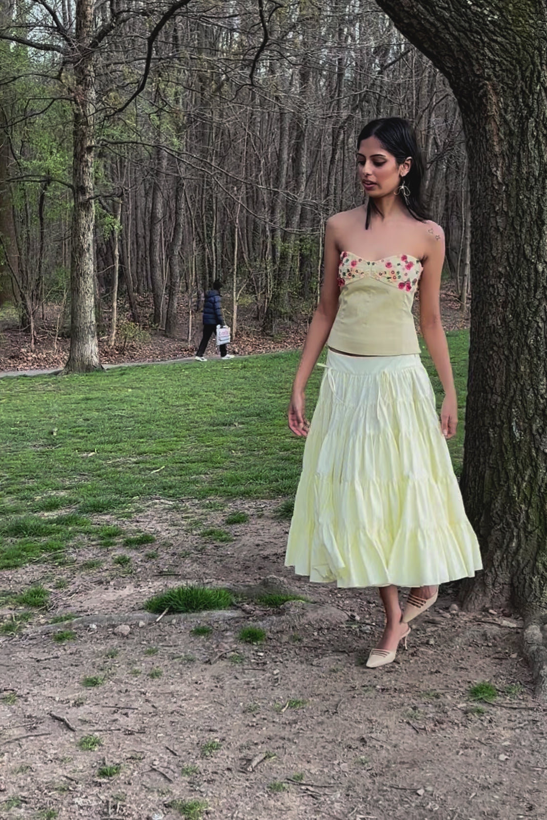 Sandy Liang Chetti Skirt - Rent from Hauteline