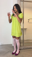 Jayne Celery Mini Dress