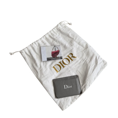 Christian Dior Red Mini Saddle Bag